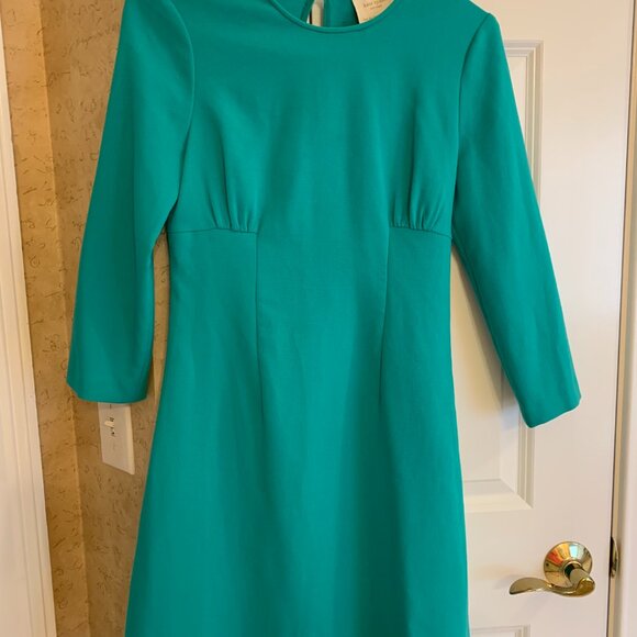 NWT Kate Spade Reilly A-line Dress in Fijigreen - Picture 4 of 6